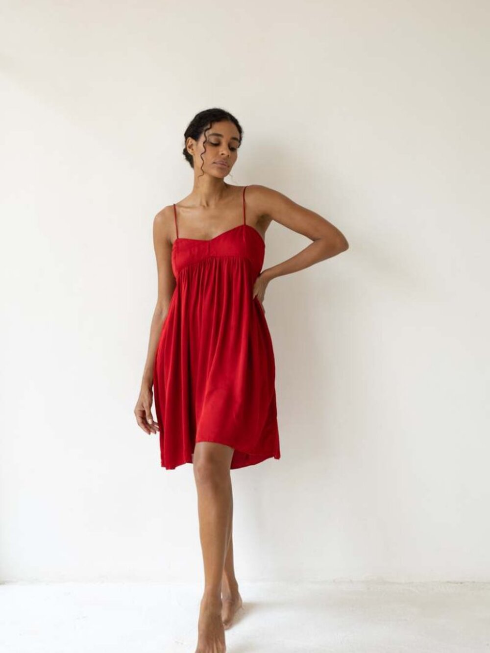 Bahhgoose Mini Rio Dress - Cherry